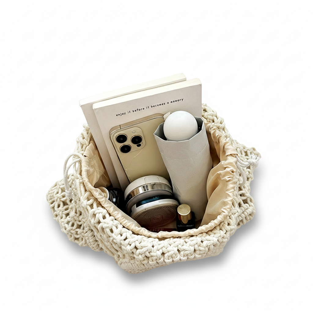 Linen Ring Weave Tote&1133 product keep original angle (1)