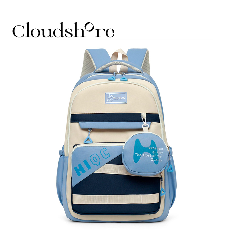 short" edition backpack pastel purple daypack with sporty bungee & ergonomic straps&6666 short" edition backpack pastel purple daypack with sporty bungee & ergonomic straps&6666